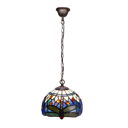 Viro Belle Epoque Ceiling Lamp Blue Iron 60 W 20 x 125 x 20 cm