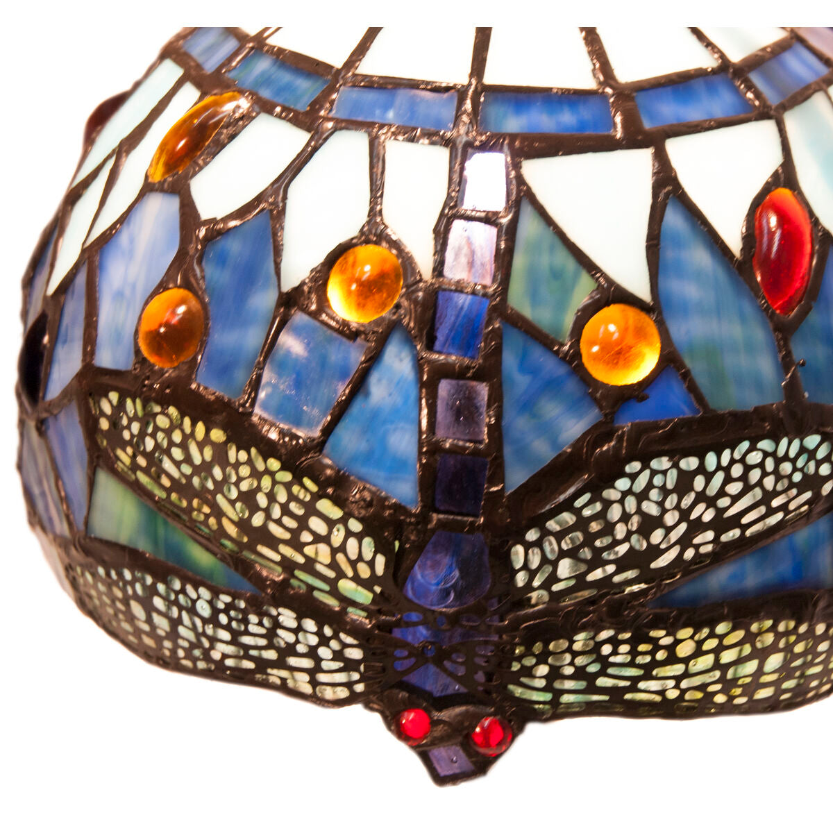 Viro Belle Epoque Ceiling Lamp Blue Iron 60 W 20 x 125 x 20 cm