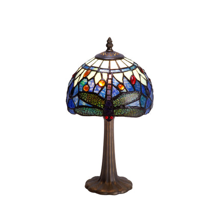 Viro Belle Epoque Table Lamp Blue Blue Zinc 60 W 20 x 37 x 20 cm