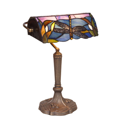 Viro Fly Blue Zinc Table Lamp 60 W 34 x 54 x 23 cm