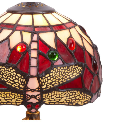 Viro Belle Table Lamp Red Zinc 60 W 20 x 37 x 20 cm