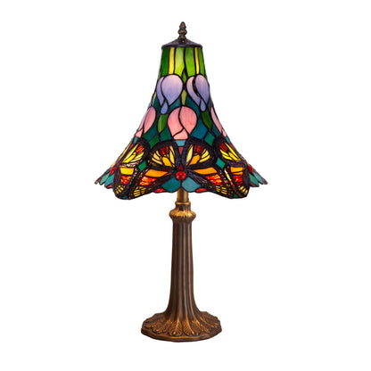 Viro Butterfly Table Lamp Multicolour Zinc 60 W 25 x 46 x 25 cm