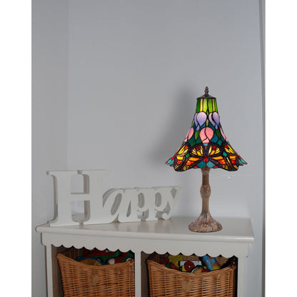 Viro Butterfly Table Lamp Multicolor Zinc 60 W 25 x 21 x 25 cm