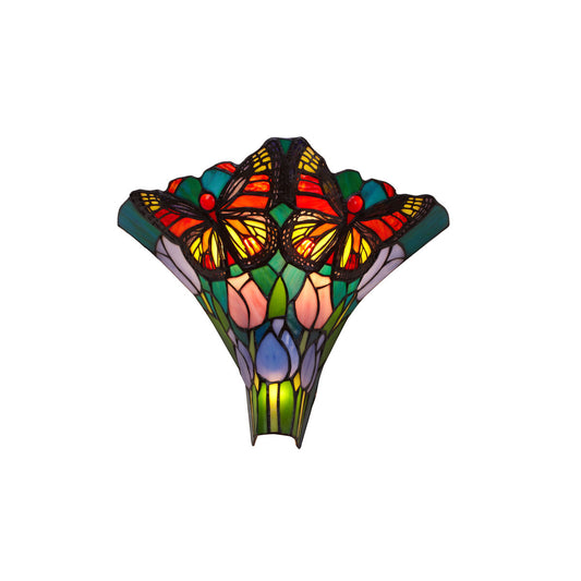 Viro Butterfly Wall Light Multicolour Iron 60 W 37 x 30 x 16 cm