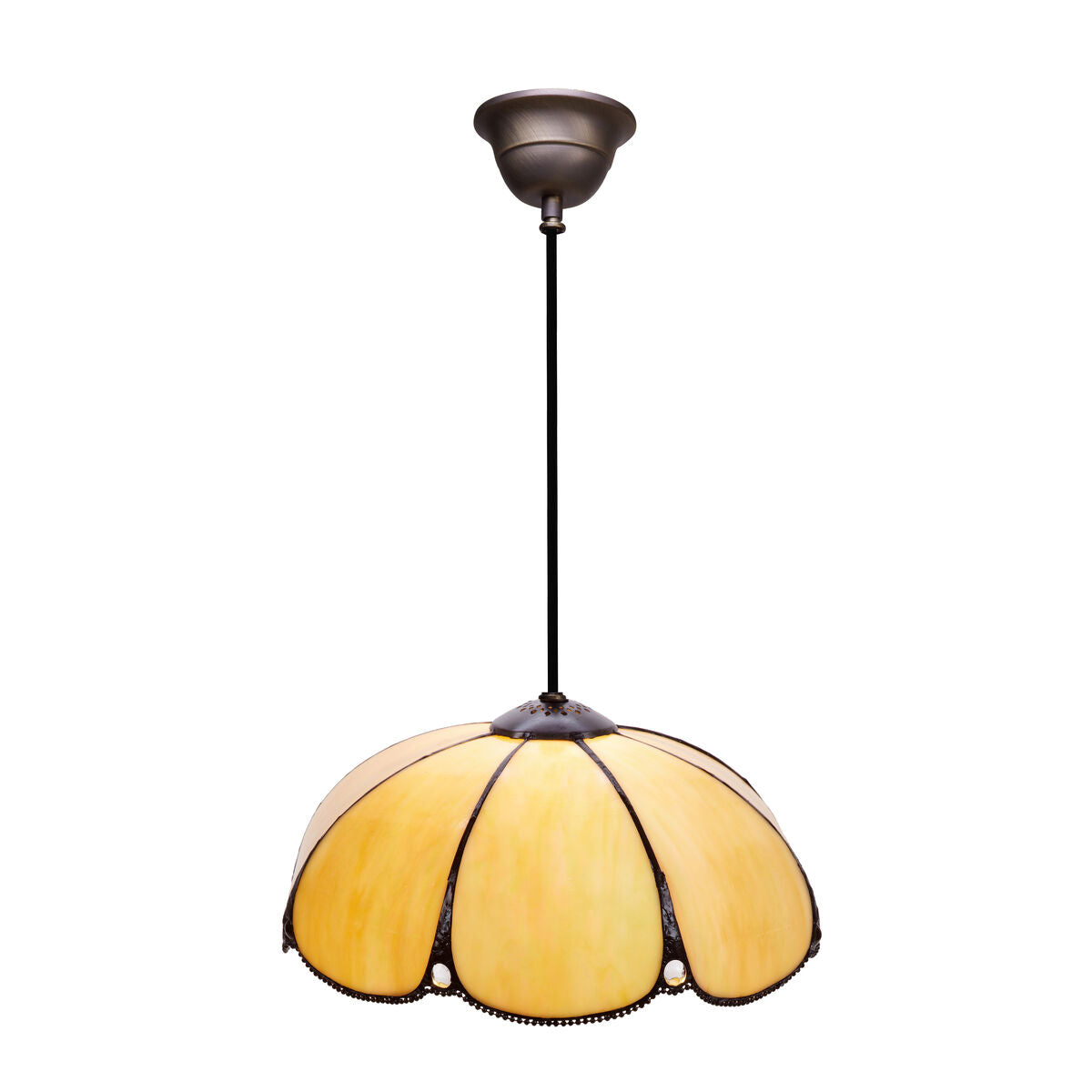 Viro Ceiling Lamp Beige Iron 60 W 30 x 30 x 30 cm