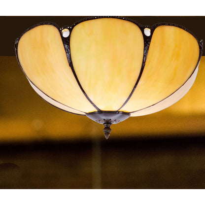 Viro Virginia Ceiling Lamp Beige Iron 60 W 30 x 25 x 30 cm