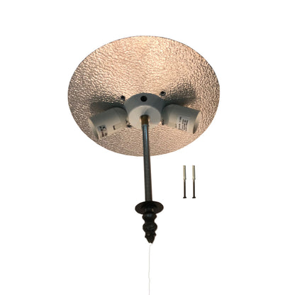 Viro Virginia Ceiling Lamp Beige Iron 60 W 30 x 25 x 30 cm