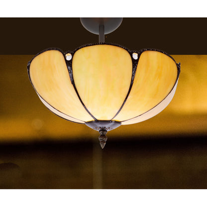 Viro Virginia Ceiling Lamp Beige Iron 60 W 30 x 45 x 30 cm