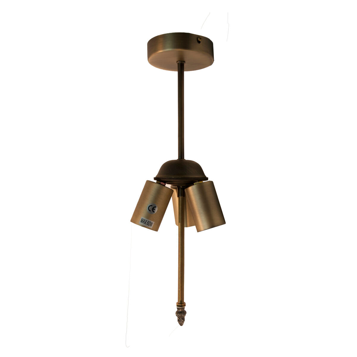 Viro Virginia Ceiling Lamp Beige Iron 60 W 30 x 45 x 30 cm