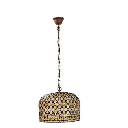 Viro Queen Ceiling Lamp White Iron 60 W 30 x 30 x 30 cm