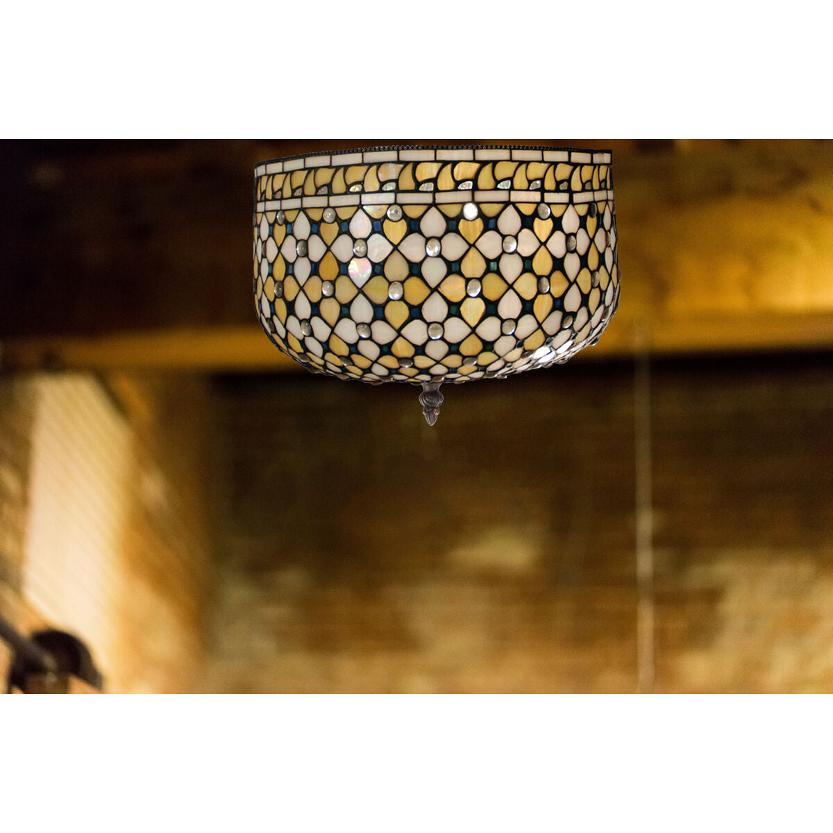 Viro Queen Ceiling Lamp White Iron 60 W 30 x 23 x 30 cm