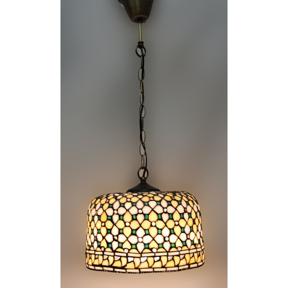 Viro Queen Ceiling Lamp White Iron 60 W 20 x 125 x 20 cm