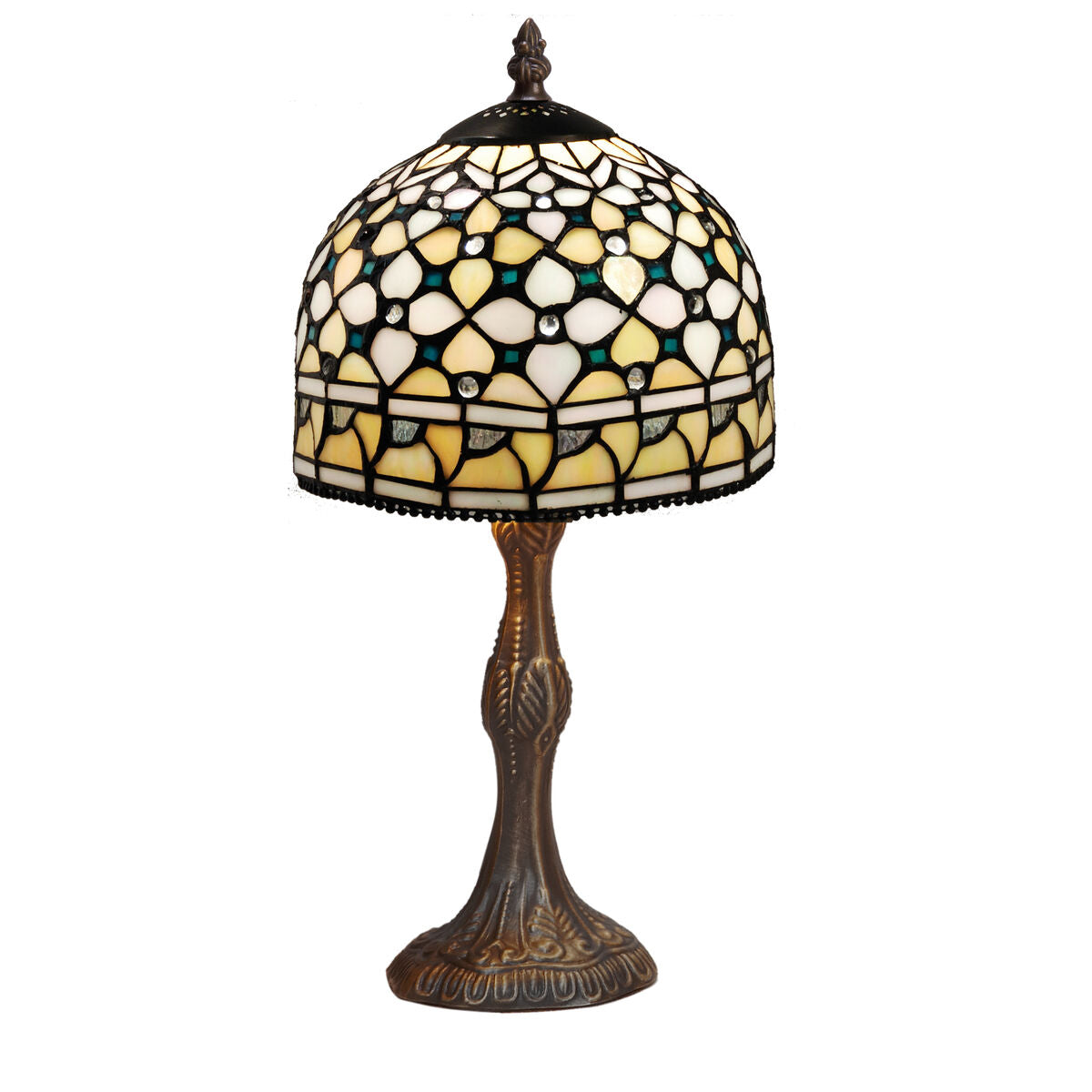 Viro Queen Table Lamp Multicolour Zinc 60 W 20 x 37 x 20 cm