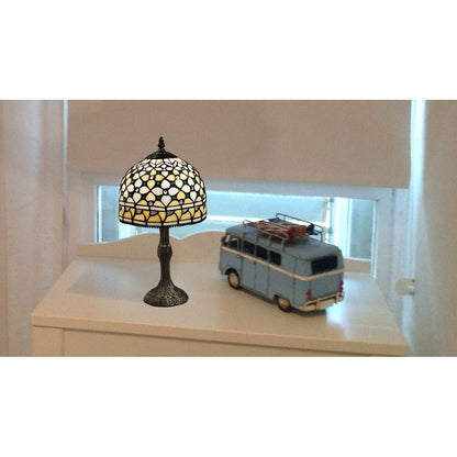 Viro Queen Table Lamp Multicolour Zinc 60 W 20 x 37 x 20 cm