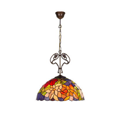 Viro Güell Ceiling Lamp Red Iron 60 W 40 x 130 x 40 cm