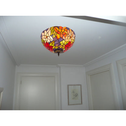 Viro Güell Ceiling Lamp Red Iron 60 W 40 x 25 x 40 cm