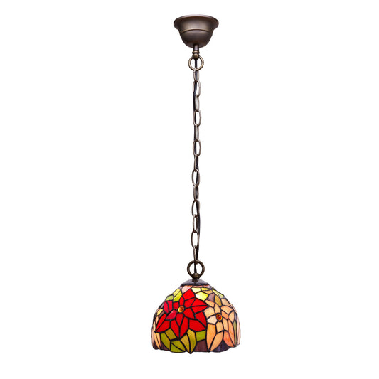 Viro Güell Ceiling Lamp Red Iron 60 W 40 x 125 x 40 cm