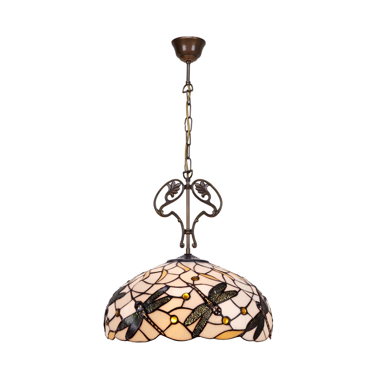 Viro Pedrera Ceiling Lamp White Iron 60 W 45 x 135 x 45 cm