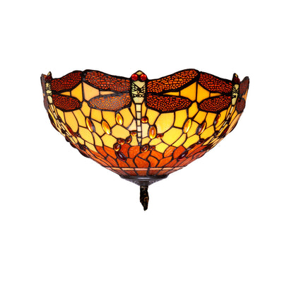 Viro Belle Amber Ceiling Lamp Amber Iron 60 W 40 x 25 x 40 cm