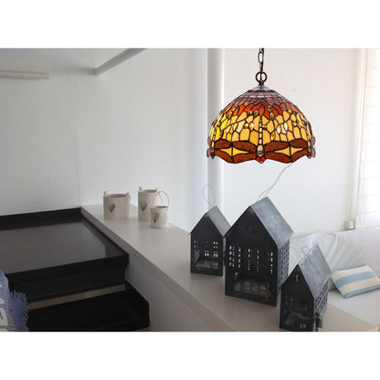 Viro Belle Amber Ceiling Lamp Amber Iron 60 W 30 x 125 x 30 cm