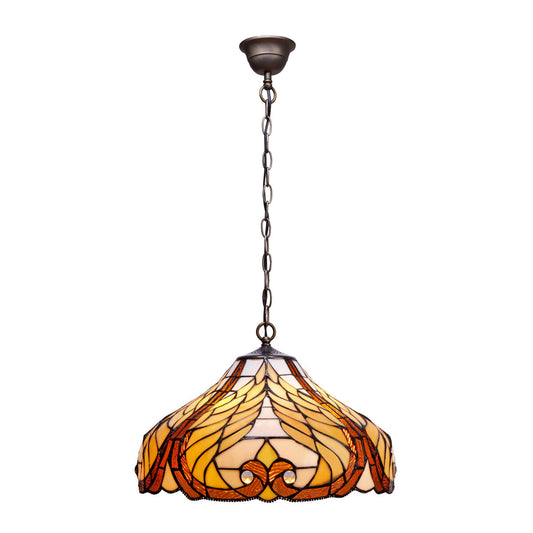 Viro Dalí Amber Iron Ceiling Lamp 60 W 45 x 125 x 45 cm