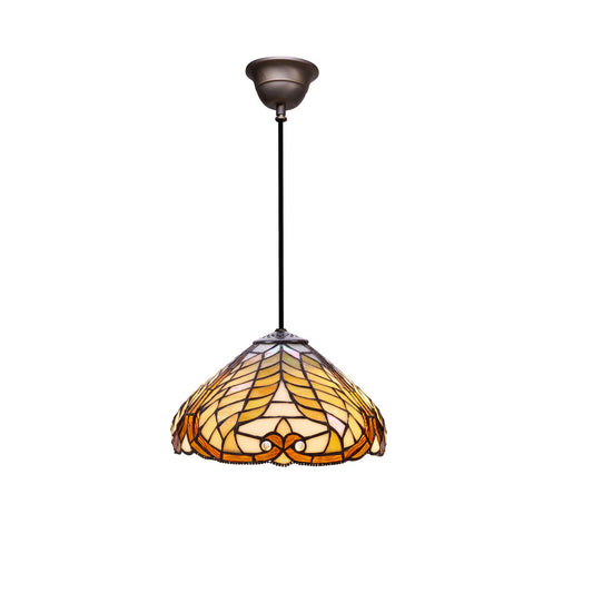 Viro Brown Iron Ceiling Lamp 60 W 30 x 30 x 30 cm