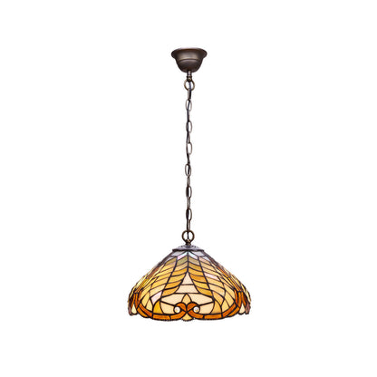 Viro Dalí Amber Iron Ceiling Lamp 60 W 30 x 125 x 30 cm