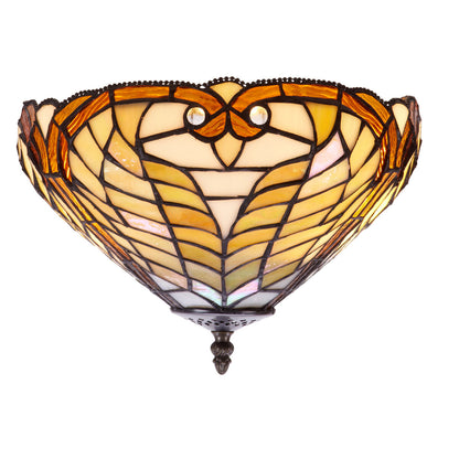 Viro Dalí Amber Iron Ceiling Lamp 60 W 30 x 25 x 30 cm