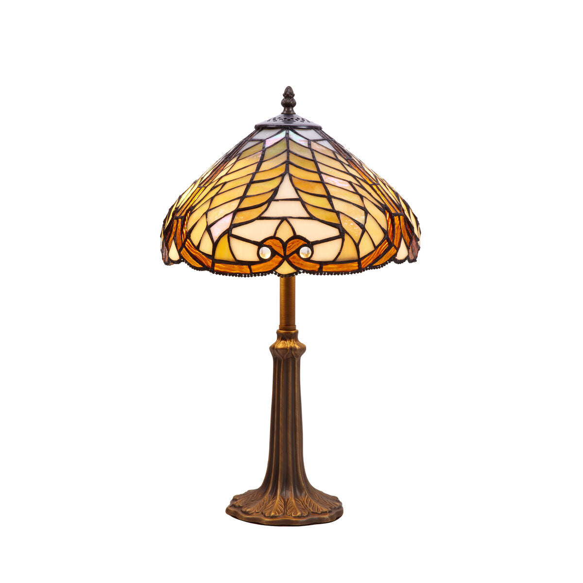 Viro Dalí Table Lamp Amber Zinc 60 W 30 x 50 x 30 cm