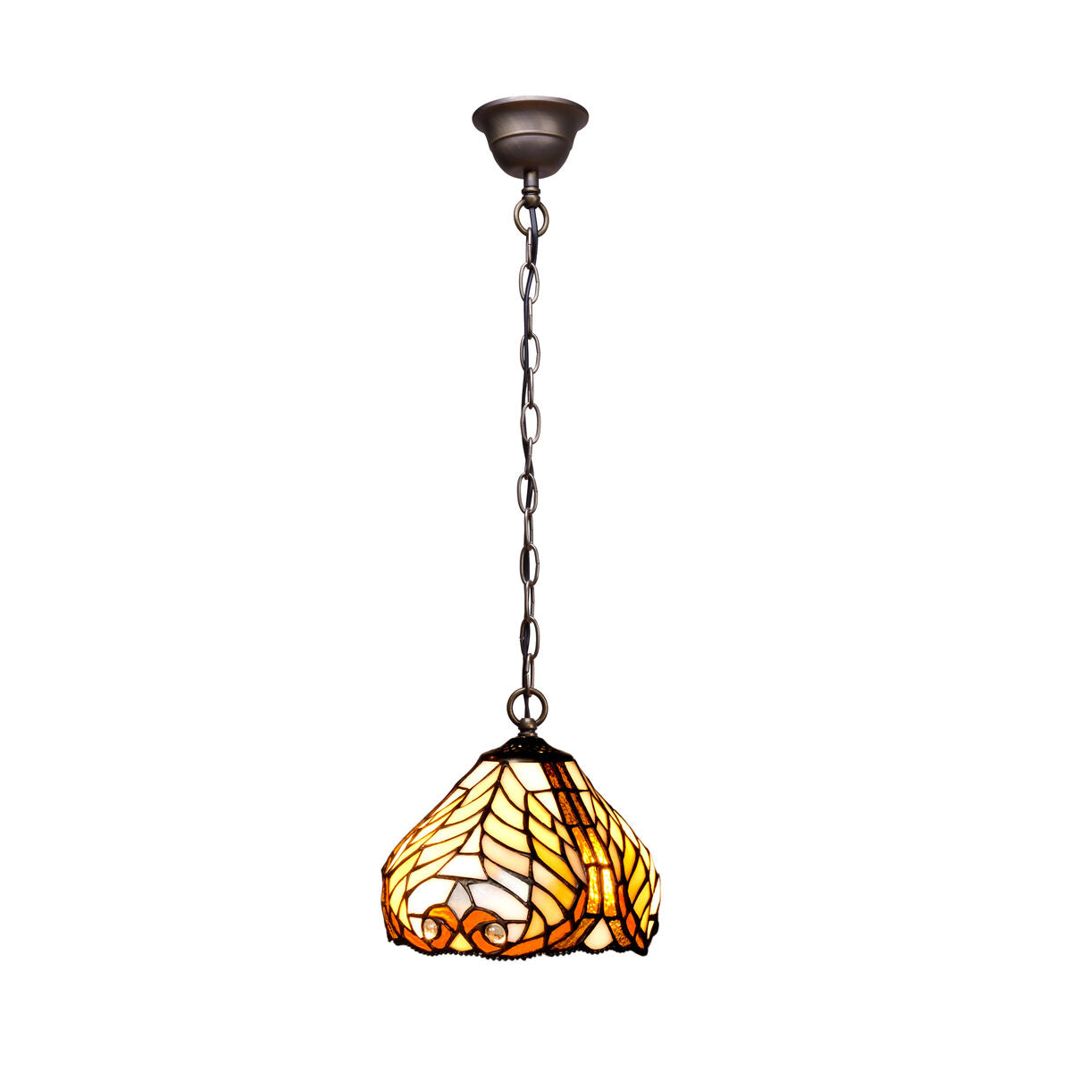 Viro Dalí Amber Iron Ceiling Lamp 60 W 20 x 125 x 20 cm