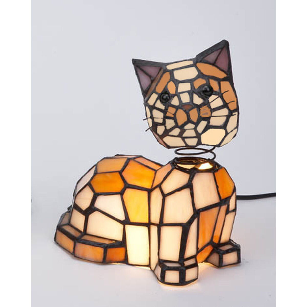 Viro Lighting Table Lamp Brown 60 W 13 x 22 x 20 cm Cat