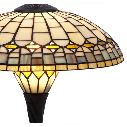 Viro Quarz Amber Zinc table lamp 60 W 40 x 56 x 40 cm