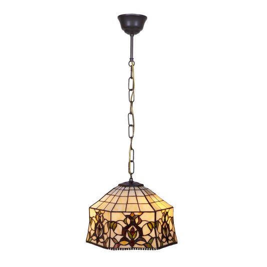 Viro Hexa Ivory Iron Ceiling Lamp 60 W 30 x 125 x 30 cm