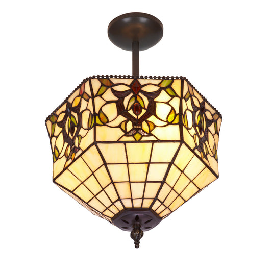 Viro Hexa Iron Ceiling Lamp 60 W 30 x 45 x 30 cm