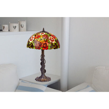 Viro New York Table Lamp Red Zinc 60 W 45 x 62 x 45 cm