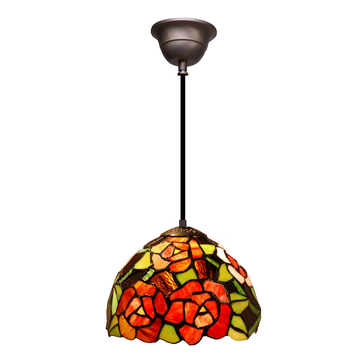 Viro New York Ceiling Lamp Multicolour Zinc 60 W 20 x 125 x 20 cm