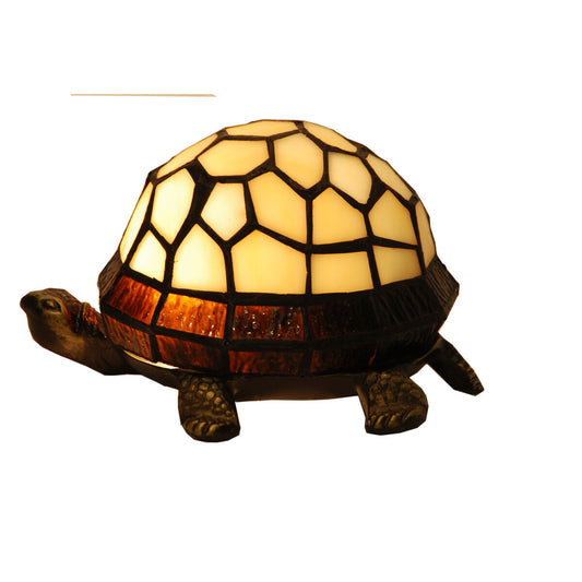 Viro Lighting Glass Table Lamp 14 x 12 x 21 cm Turtle