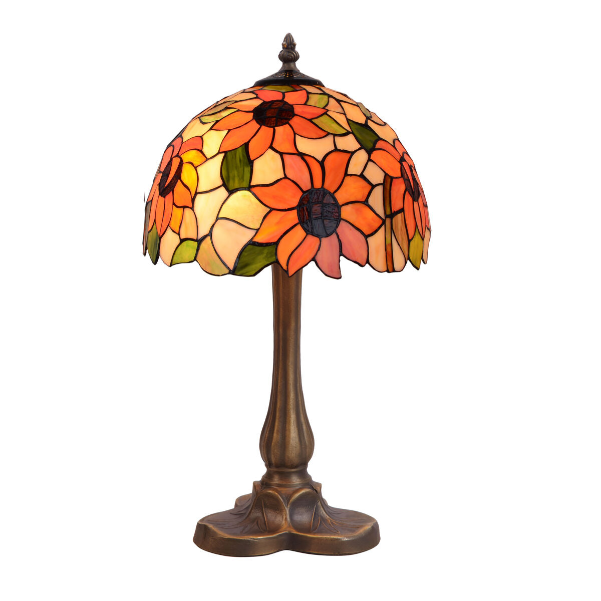 Viro Diamond Amber Zinc table lamp 60 W 20 x 37 x 20 cm