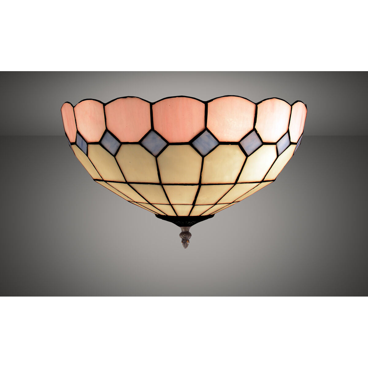 Viro Pink Iron Ceiling Lamp 60 W 40 x 30 x 40 cm