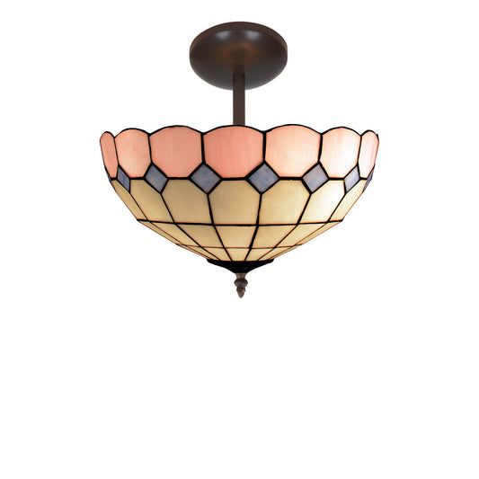 Viro Pink Iron Ceiling Lamp 60 W 40 x 45 x 40 cm