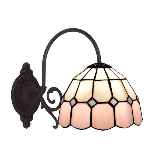 Viro Pink Wall Light Brass 60 W 20 x 26 x 33 cm