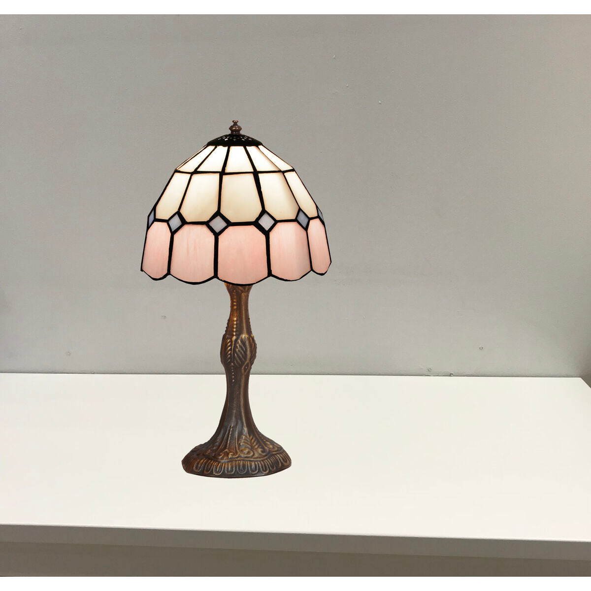 Viro Pink Zinc Table Lamp 60 W 20 x 37 x 20 cm