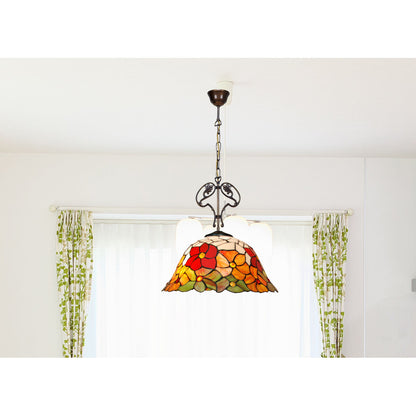 Viro Ceiling Lamp Multicolour Zinc 60 W 40 x 30 x 40 cm