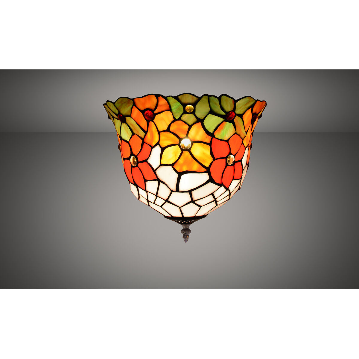 Viro Bell Ceiling Lamp Multicolor Iron 60 W 30 x 25 x 30 cm