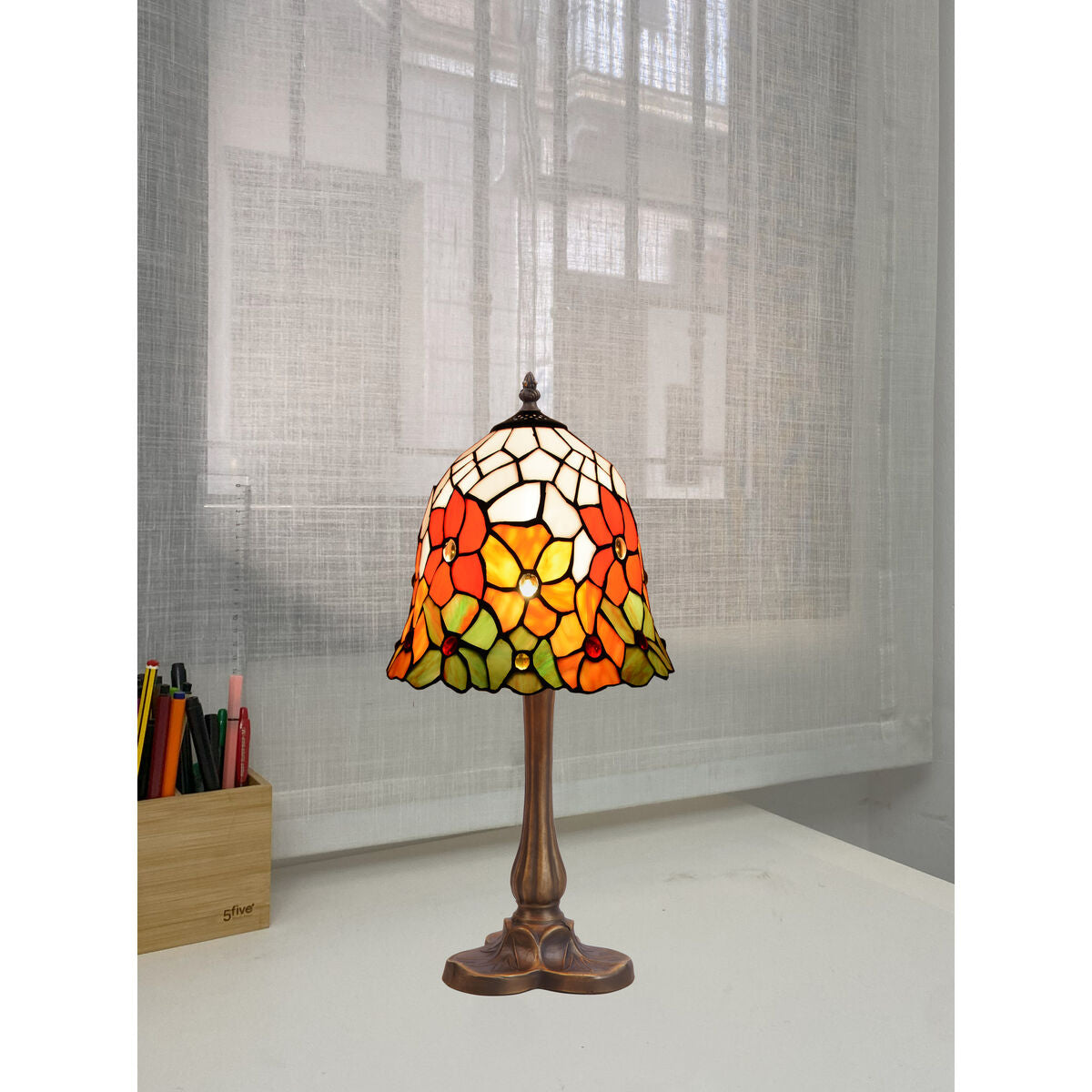 Viro Bell Table Lamp Multicolour Zinc 60 W 20 x 37 x 20 cm