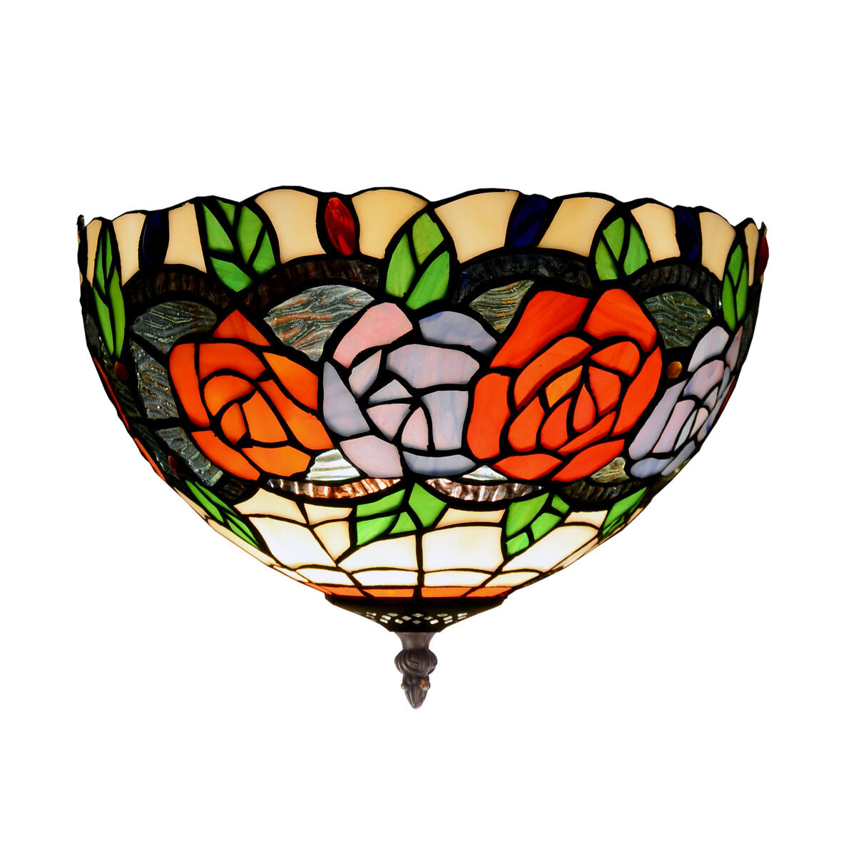 Viro Rosy Ceiling Lamp Multicolor Iron 60 W 30 x 25 x 30 cm