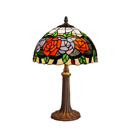 Viro Rosy Brown Zinc Table Lamp 60 W 30 x 50 x 30 cm