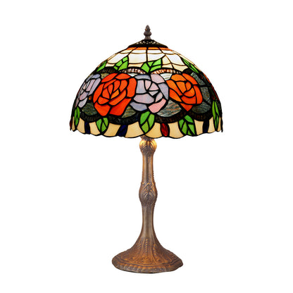 Viro Rosy Table Lamp Multicolour Zinc 60 W 30 x 50 x 30 cm