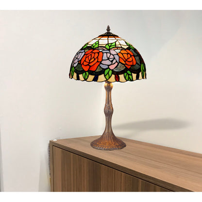 Viro Rosy Table Lamp Multicolour Zinc 60 W 30 x 50 x 30 cm