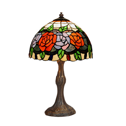 Viro Rosy Table Lamp Multicolour Zinc 60 W 20 x 37 x 20 cm